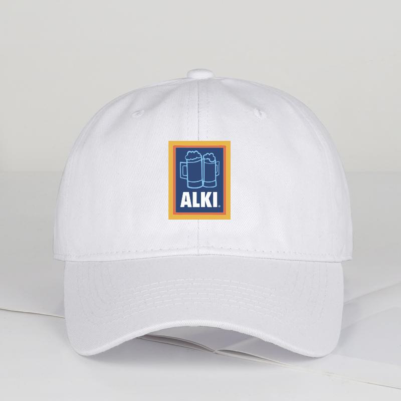 

Alki Beer Mug Print Baseball Cap Soft And Comfortable Lightweight And Breathable Retro Casual American Style Trendy And Unique U