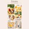 10 Blades Handheld Blender Bottle Wireless Electric Juice Blender Cup  Home Use