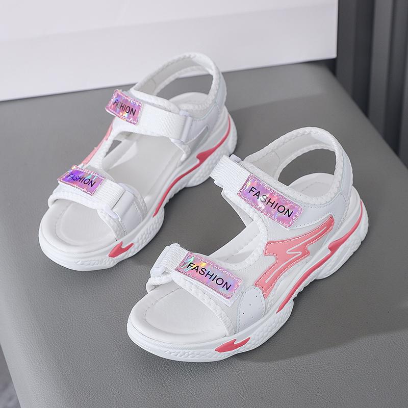Літні надлегкі сандалі Жіночі спортивні сандалі Дівочі сандалі на липучці для дівчаток