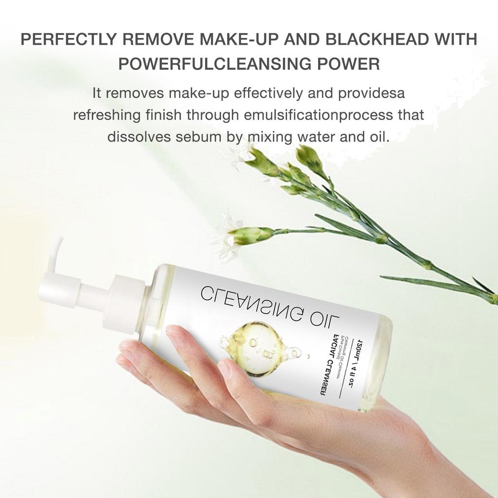 Pore Control Cleansing Oil, Cleansing Pores, Blackhead Removal Gentle Cleansing Oil Without Residue,120ml,1pc,
