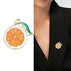 Spille alla moda in smalto a forma di limone per donna uomo bellezza frutta festa accessori di abbigliamento quotidiano spille casual gioielli regali