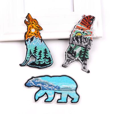 3 Pcs/pack Fusible Embroidery Patch Iron On Patches For Clothing Thermoadhesive Patches For Jackets Jeans Backpack Ironable Sewing Patch