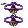 Adjustable Halloween Bracelets 2PCS Cartoon Bracelets Ghost/Pumpkin/Black Cat/Skull/Witch/Little Devil Shape Cute Witch And Skeleton Wristbands Soft