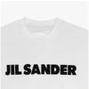 Jill Sander J03gc0137 J45148 102 Logo Women S Short Sleeve Tee