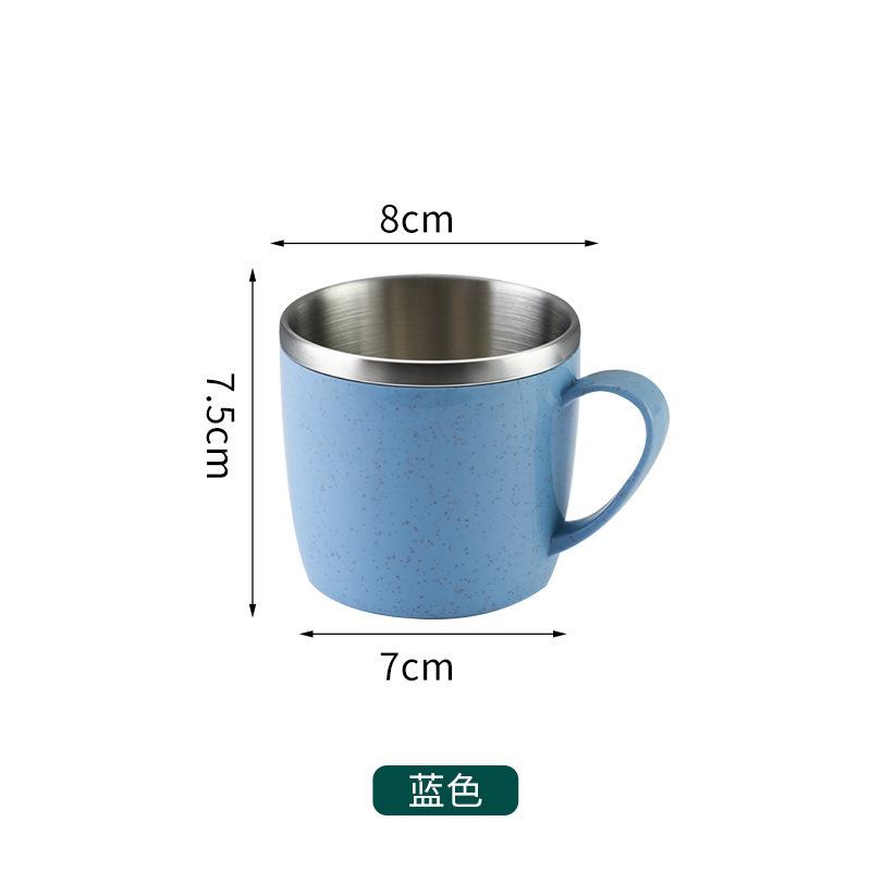Anime Son Goku Letter Water Mugs Cartoon Dragons Ball Kids Stainless Steel Milk Cup School Home Coffice Drink Mug Boy Girl for Round Sensory
