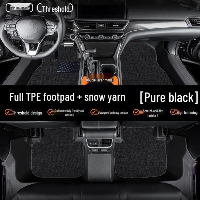 TPE Car Floor Mats for Buick Regal, LaCrosse, Encore, Excelle GT, Verano - Full Coverage