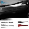 Real Soft Carbon Fiber Sticker For Renault Fluence Megane RS 2009 2010 2011 2012 2013 2014 LHD RHD trument Panel Strip Trim