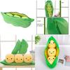 Adorable Pea Plush Doll Perfect Gift For Children's Playtime And Bedtime