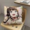 1pc Dia Kurosawa Anime Characters Pillow Case Fashion Square Pillowcase Bedroom Sofa Room Ins Decoration Leisure