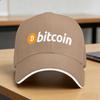 Summer Bitcoin BTC Crypto Coins Baseball Cap Hunting Camping Design Sun Hip Hop Hats Couple Women Adjustable Baseball Caps