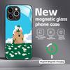 Cute D-Dinotaeng  Phone Case For iPhone17 16 15 14 13 12 11 X XR XS 8 Plus Mini Pro Max Glass Magnetic Case