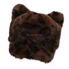 49ME Kitten Baseball Hat for Girls Women Leopard Print Furry Casual Hat for Sports Gym Mountain Camping Hat Outdoor Activity