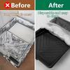40 Pcs Pallet Liner 90*60cm Paint Tray Film Bagging Transparent Plastic Paint Tray Liners Disposable Film Covers Painting Parts