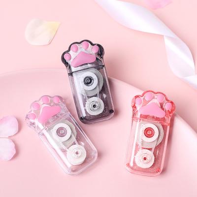 1pcs White Out Cute Cat Claw Correction Tape Pen School and Office Supplies Stationery Good Looking Correction Tape