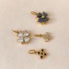 eManco Stainless Steel Shiny Zirconia Charms Can Making Ladies Earrings Necklace Bracelet 48 Hour