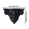 3D Printing Carved Skull Storage Shelf Vintage Style Art Skull Wall Rack  Bedroom