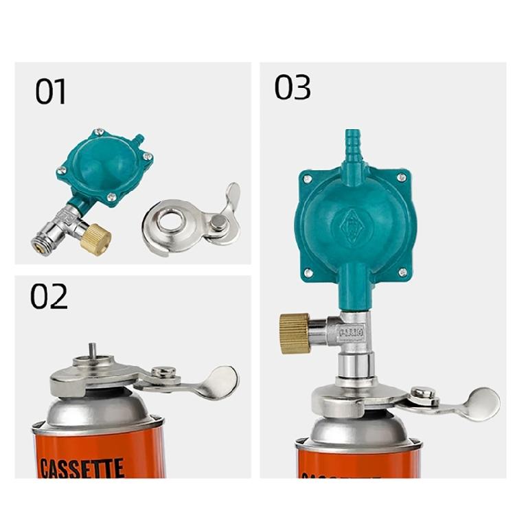 Simple Operate Butanes Canister Quick Attaches Accessories Heavy Duty Butanes Fuels Cylinder for Hiking & Barbecue Lovers