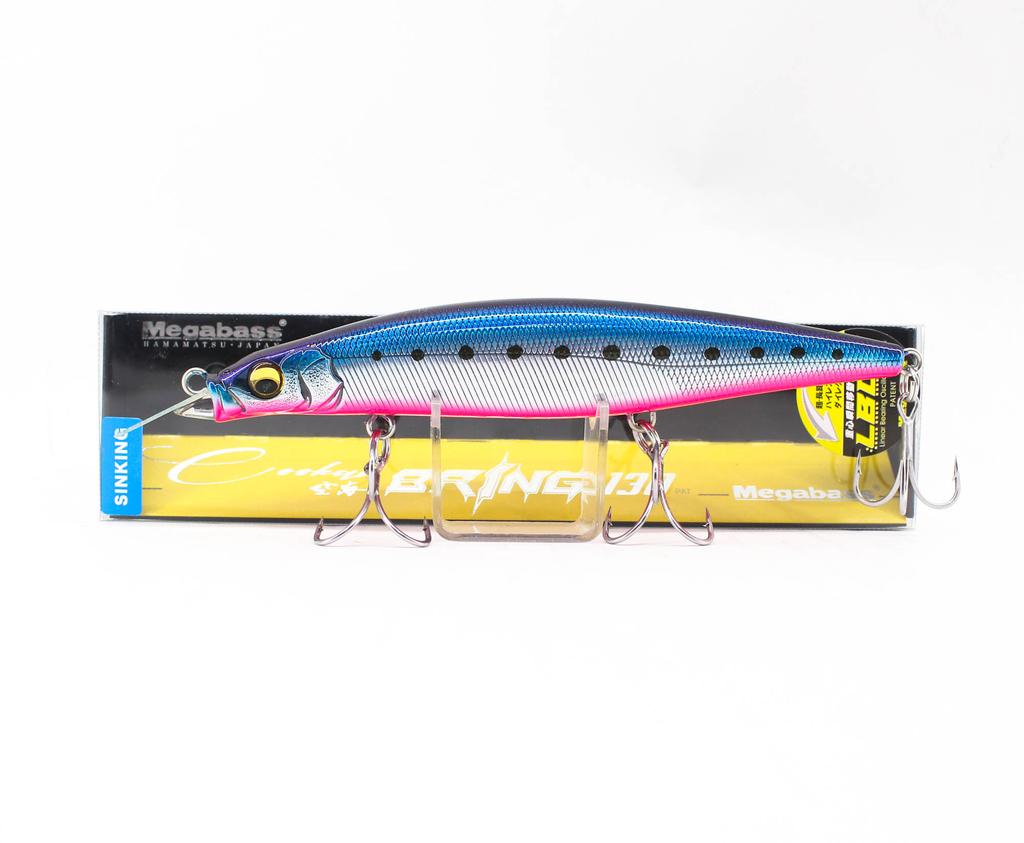 Megabass Cookai Bring 130S Sinking Lure LZ Blue Pink Iwashi (7878)