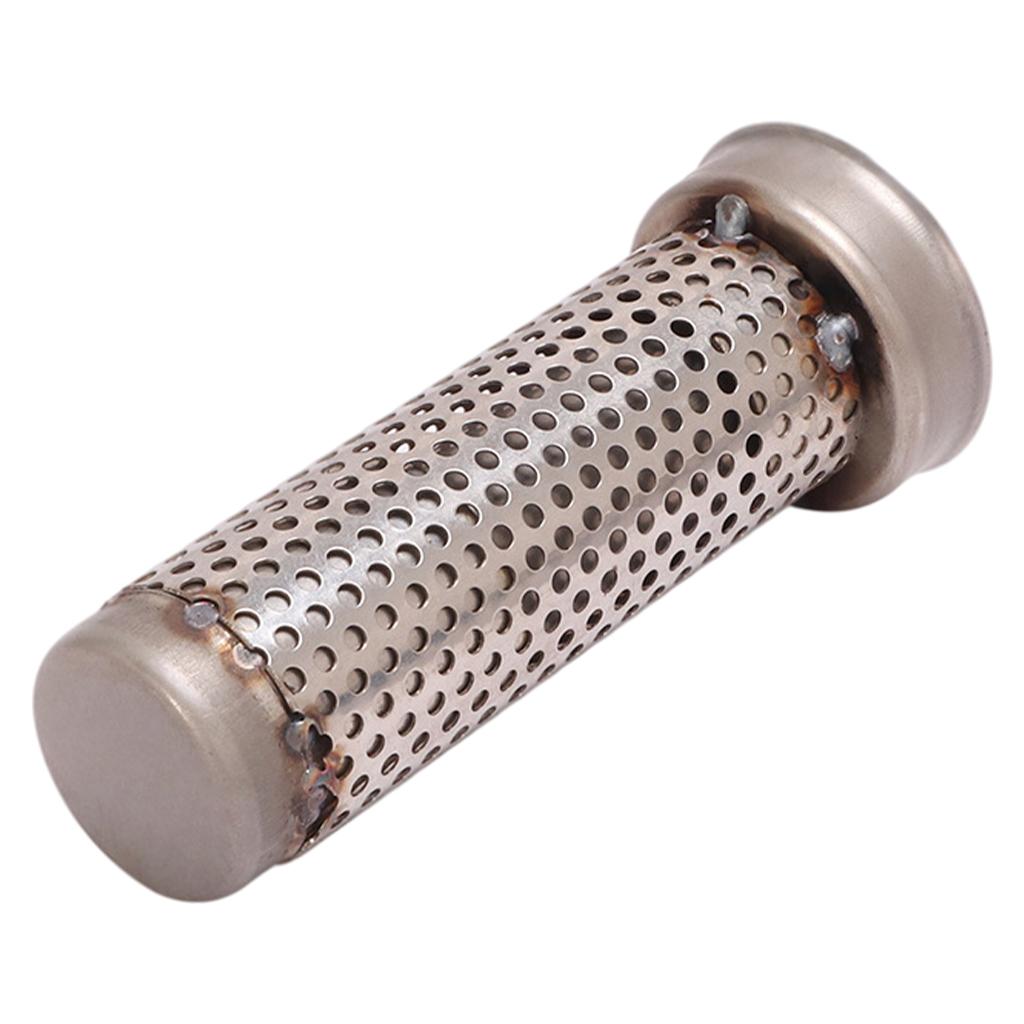 Tubo di Scarico in Acciaio Inossidabile Adattamento Universale Tubo di Scarico per Moto Riduzione del Rumore DB Insert per Moto Scooter