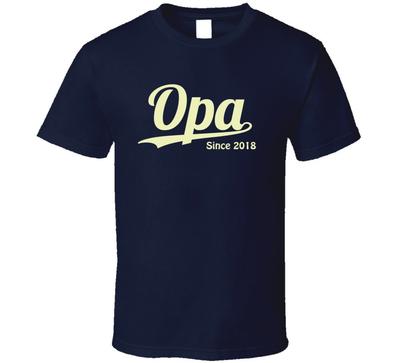 Opa Seit 2018 T-Shirt