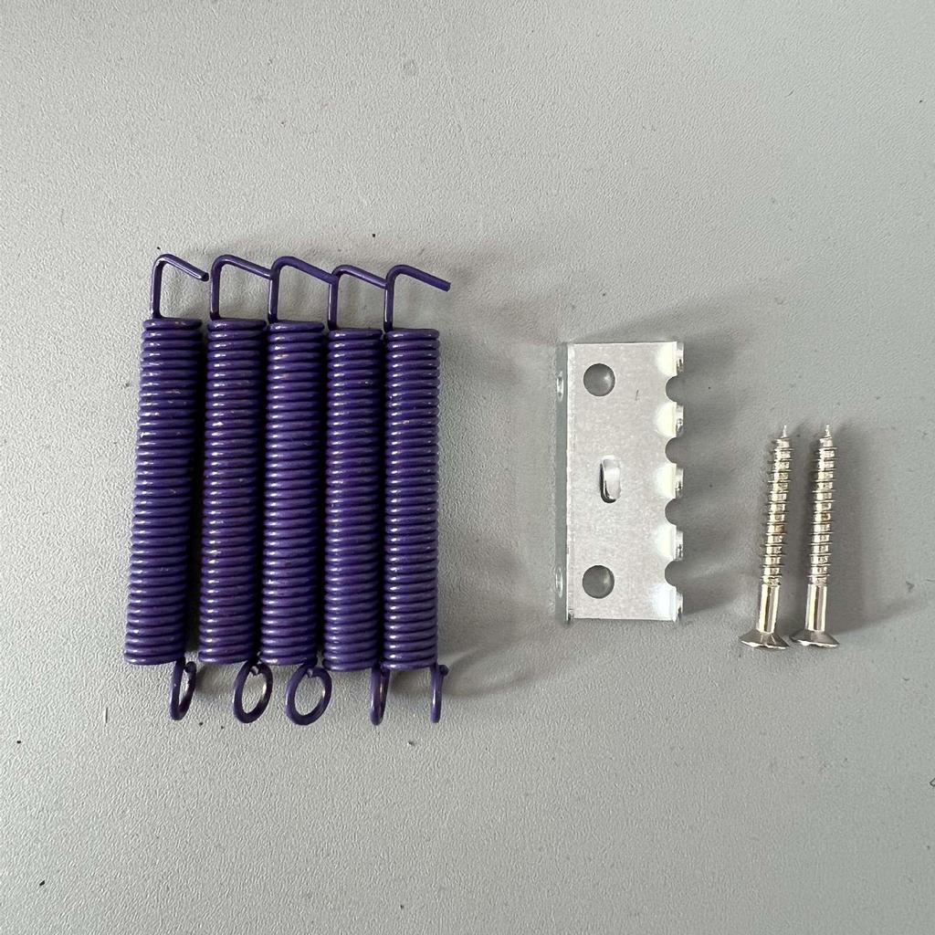 Electric Guitar Tremolo Bridge Kit with Springs and Screws