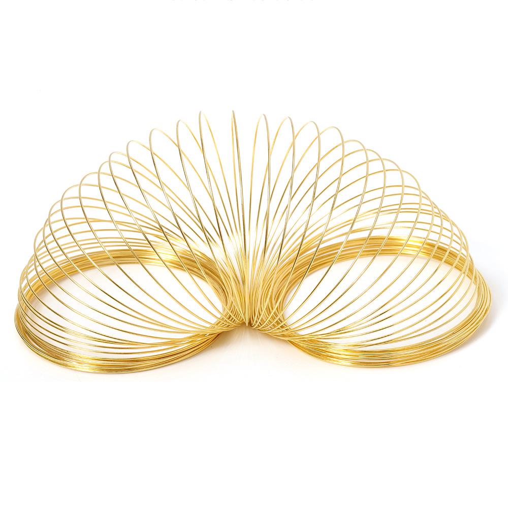 DIY Choker & Bracelet Memory Steel Wire, Bead & Cut, 100 Circles/Pack