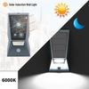 Smart Waterproof Solar Wall Lamp with Large Photovoltaic Panel for Garden, Terrace, and Garage