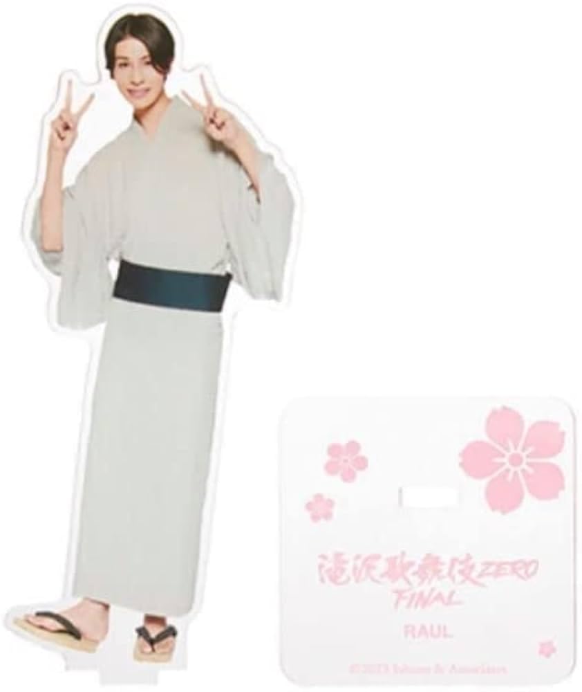 

Snow Man Акриловый стенд Takizawa Kabuki ZERO FINAL 2023 Официальный мерч [Рауль] чёрный