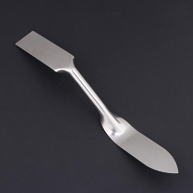 1/2 Pezzi Acciaio Inossidabile Doppia Testa Cazzuola per Intonaco Strumenti Coltello per Stucco Muro Mattone Piastrella Fuga per Riparazione & Pulizia Giunti