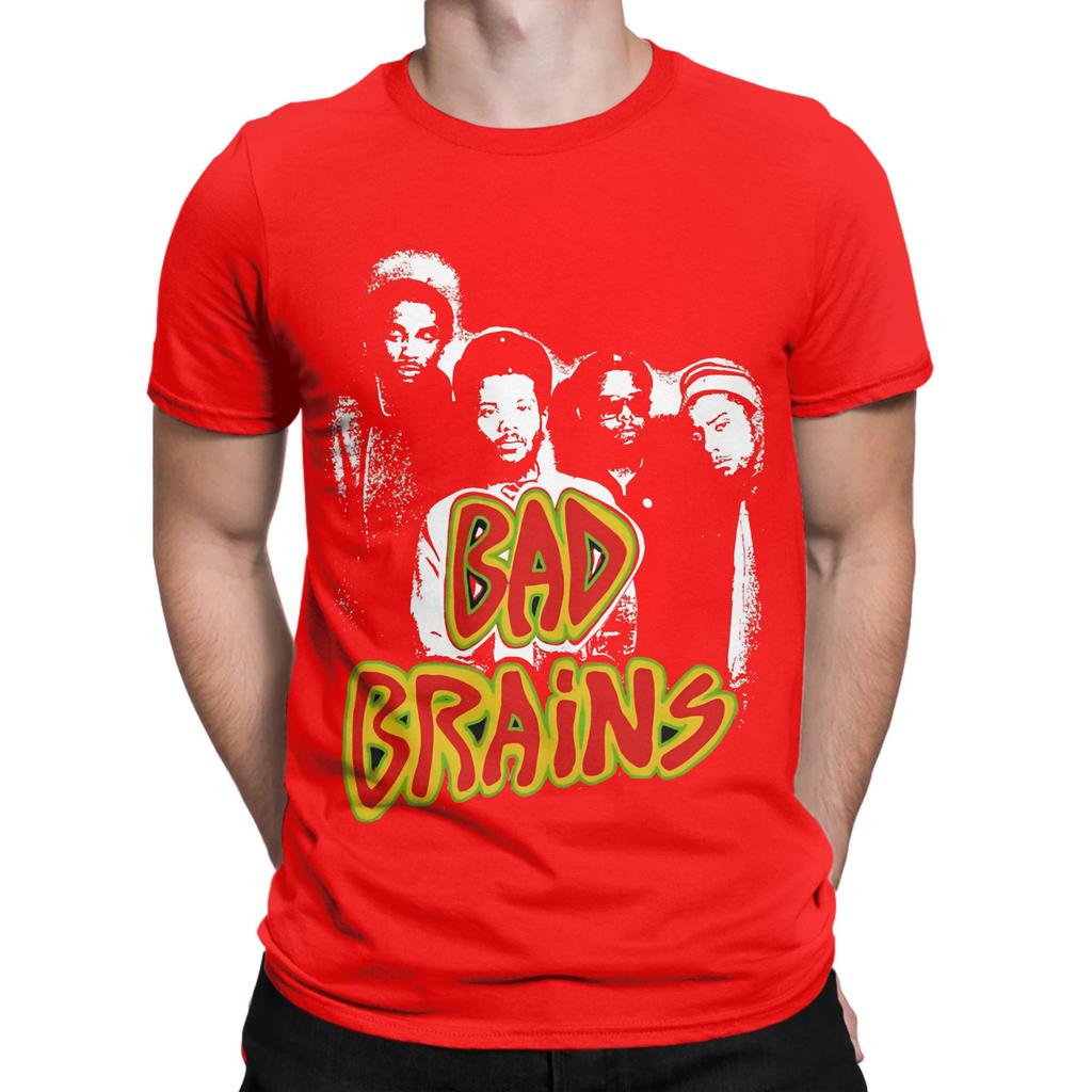 Bad Brains Punk Novelty 100 Cotton TShirt Bad Brains Tees Tops For Unisex