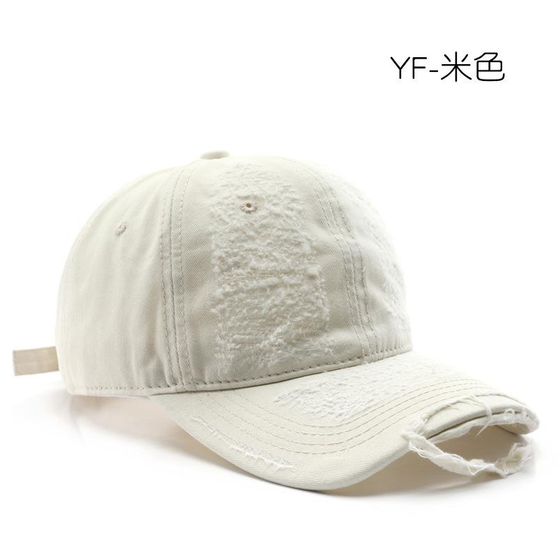 Baseball Cap Spring and Autumn Personality Wear Soft Top Hat Outdoor Travel Sun Protection Sunshade Cap