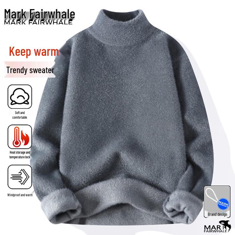 Mark Fairwhale Men s Casual Round Neck Knit Sweater 2XL