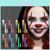 Eelhope Halloween Neon Uv Liquid Eyeliner Pencil Smooth Long Lasting Waterproof Formula