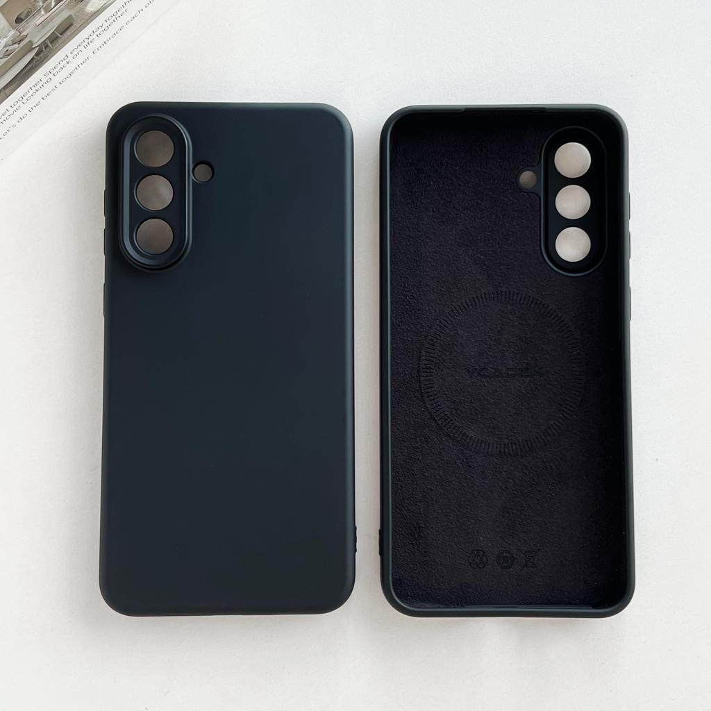 For Magsafe Matte Silicone Original Case For Samsung S26 S25 S24 S23 S22 Plus Ultra A56 A16 A55 A54 Magnetic Shockproof Cover