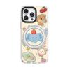 Cute Elephant Stand Suitable for Apple 13 Fulcrum Mobile Phone Case Huawei Pura70pro Magnetic 16 High-end Sense 15