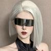 Cyberpunk Futuristic Sci-Fi Headband Sunglasses for Trendy Men & Women