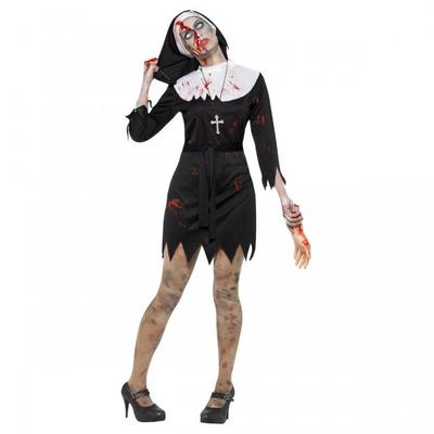 Smiffys Womens/Ladies Zombie Sister Costume