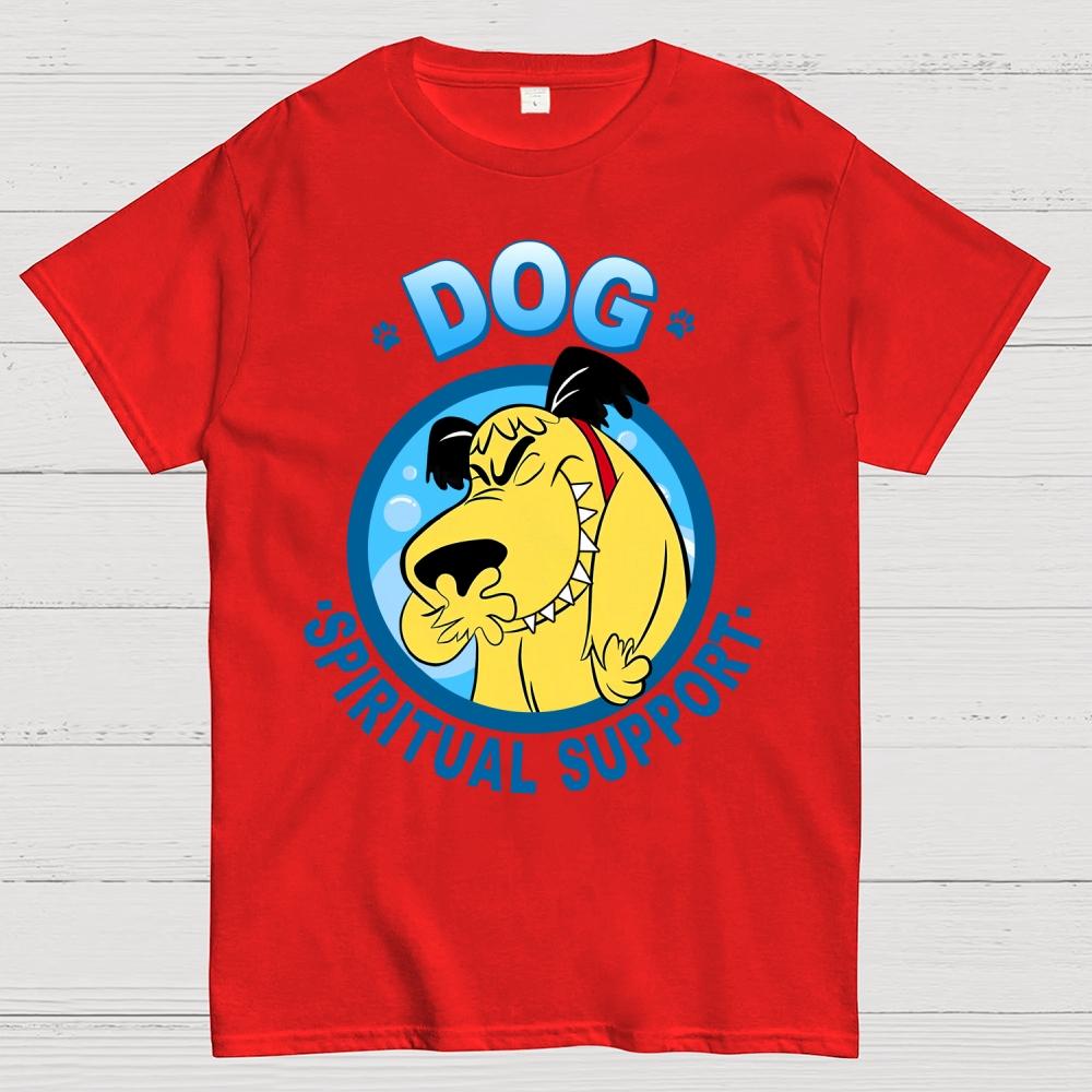 Spiritual Support Dog Unisex 100% Cotton Summer Casual Cool Loose T-Shirt