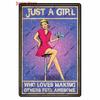 Vintage Hair Stylist Metal Tin Sign Tattoo Artist Metal  Retro Hairdressing Salon  Room Wall  Home Decor 8x12 inch