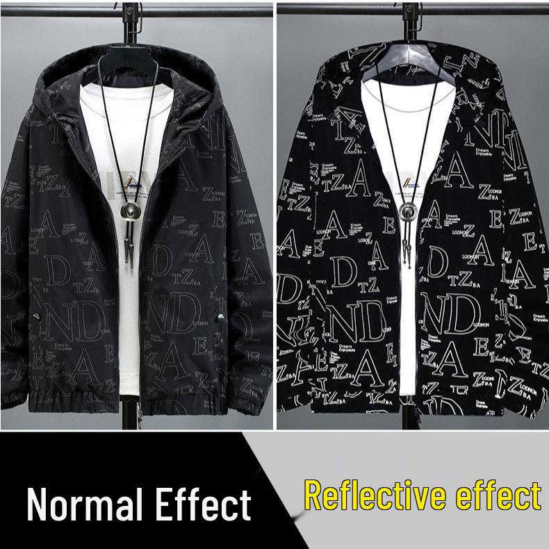 Autumn 2021 Trendy Plus Size Men's Jacket - Versatile Fashion, Fits Up to 300 Jin