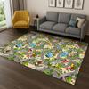 Highway Simulated City Traffic Carpet Rug for Bedroom Living Room Sofa Doormat Decor,Child Playma Game Room Non-slip Floor Mat