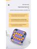 Square Track Pet Slow Feeder Puzzle Bowl - Multifunctional Foraging Toy