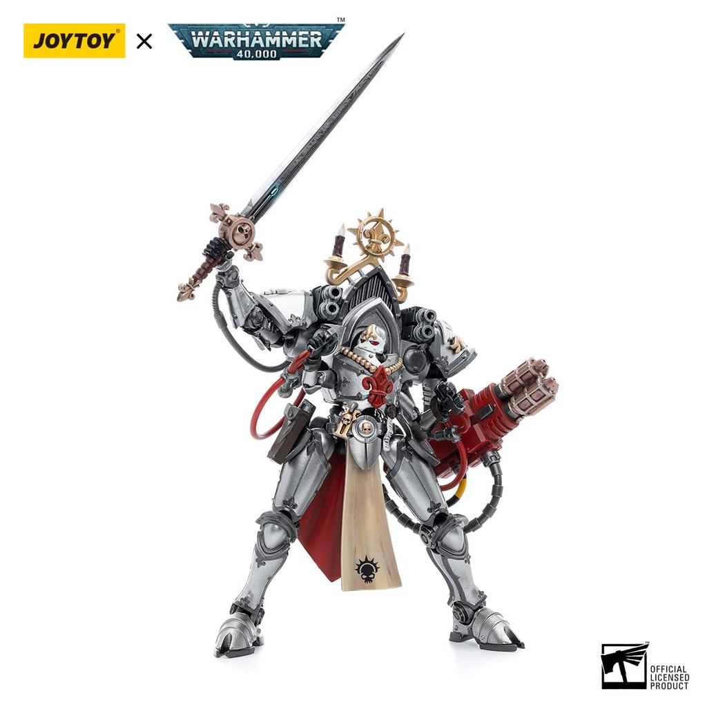 HiPlay JoyToy Nun Soldier Armor Movable Sororitas Order of the Argent Shroud Paragon Warsuit Sister Collaen 1/18 Figure-Adepta