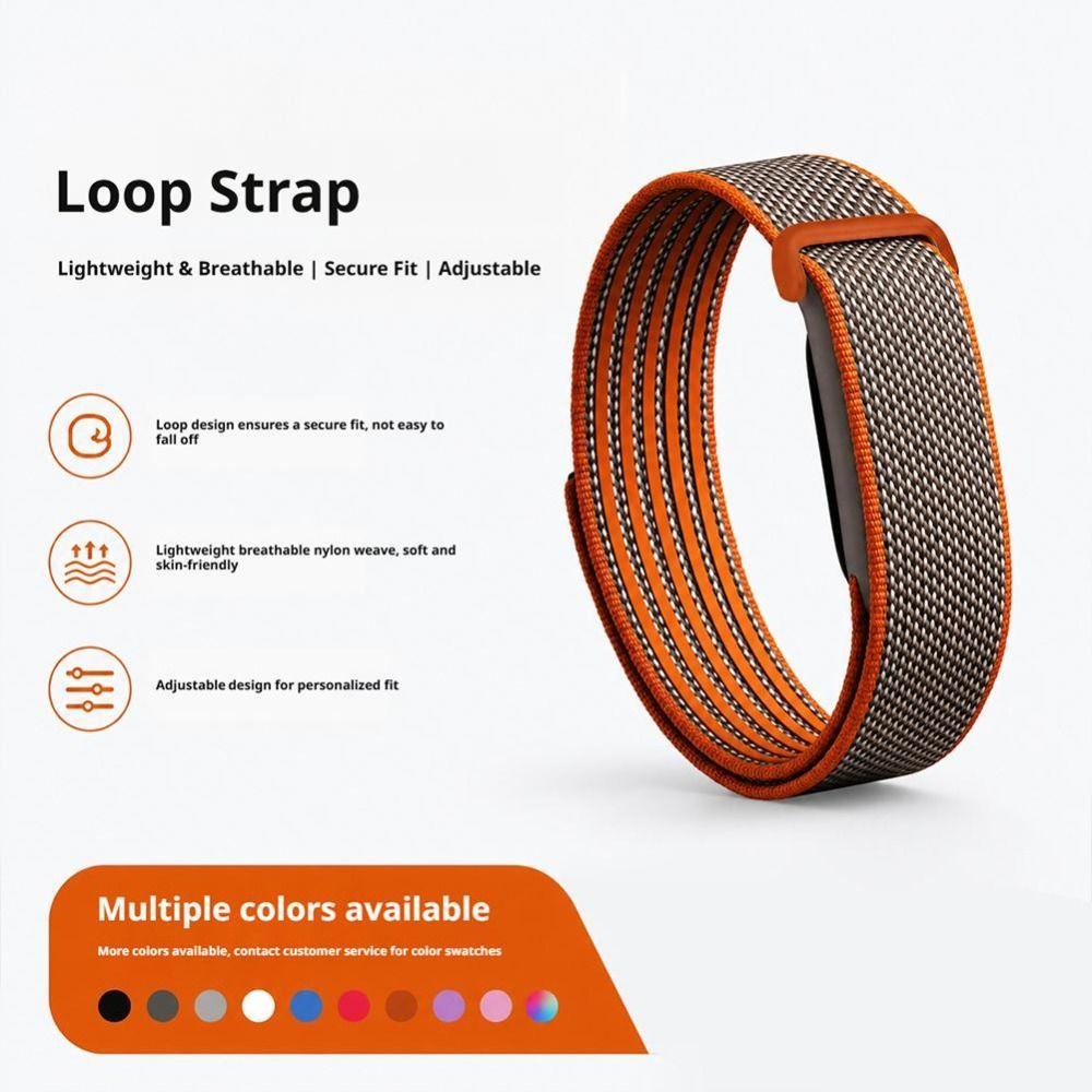 Schlaufe Nylon Band Verstellbares Sport Armband Ersatzband für Google Fitbit Air Fitness Tracker