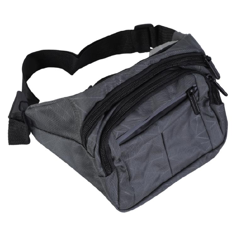 Компактная поясная сумка для фитнеса и езды на велосипеде Легкая и практичная сумка через плечо серый 840₽