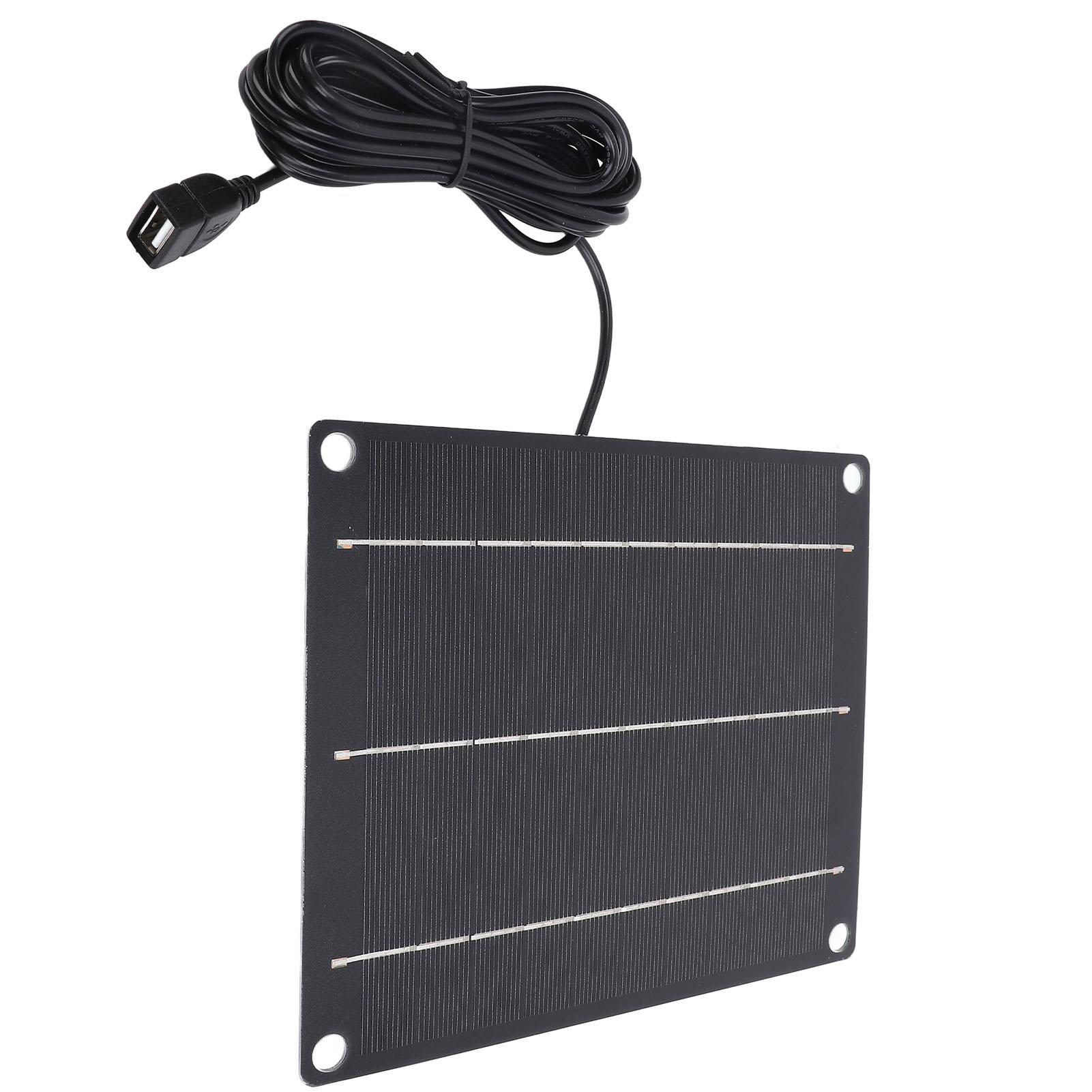 6W Solar Powered Fountain Monocrystalline Silicon Solar Panel Water Pump Landscape for Outdoor Garden Lawn Terrace