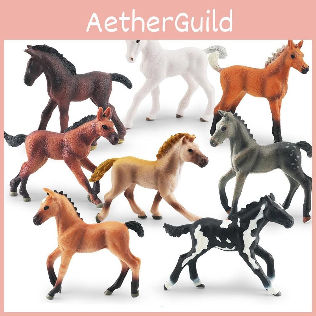 Figurine Horse Realistic Plastic Toy For Desktop Decoration And Collectors Item