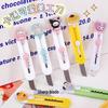 Mini Portable Cartoon Utility Knife for Students and Office Use
