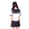 Be With Sailor Suit 3 White Navy M Size Uniform Cosplay Costume Women's
