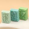 Square Butterfly Flower Silicone Soap Mold DIY Embossed Chrysanthemum Orchid Dragonfly Butterfly Patterns Soap Home Decor Gift